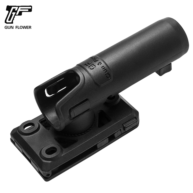 Gunflower Tactical Duty Gear 360 Degree Multi Position Carry Rotational Baton Holder Baton Holster