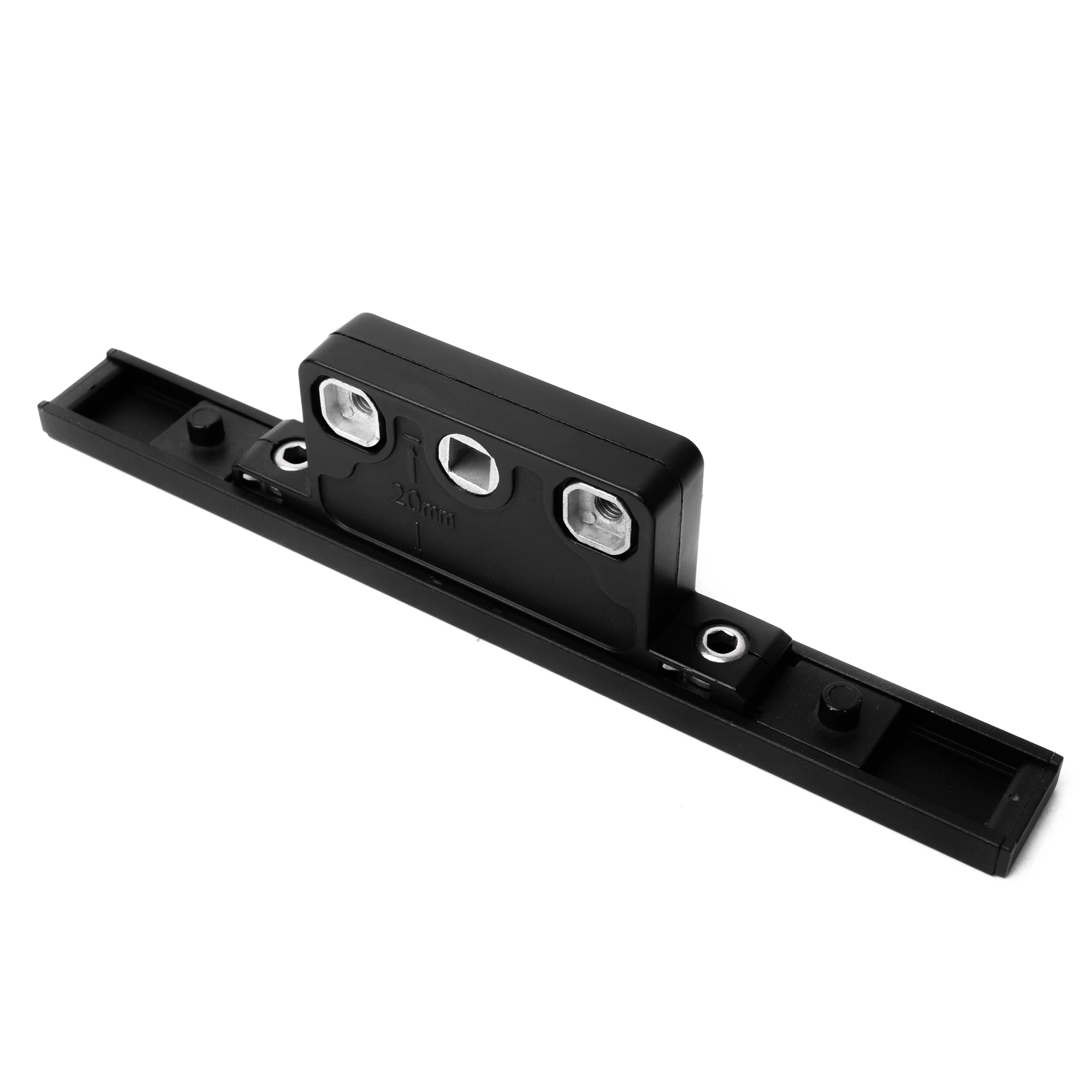 Factory Price Broken Bridge Aluminum Alloy Window Hardware Driver Linkage Rod 20mm Link Lock Block Drive