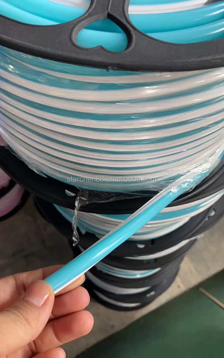 6MM 8mm wholesale products low price flexible neon tube separently split flex separate led silicone cover