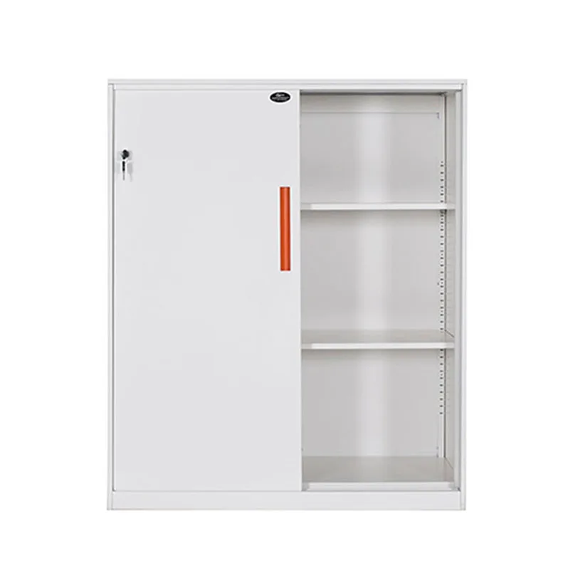 Sliding Door Steel File Cabinet For School/ Office/ Home KD structure steel file cabinet