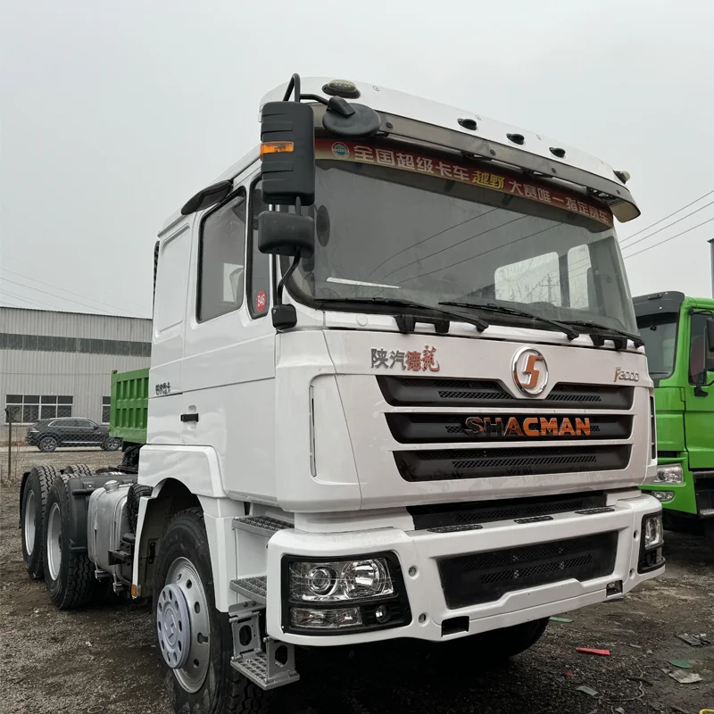 Китай хорошая цена трактор Shacman F3000 низкая кабина wp380 правосторонний мини-грузовик с хорошим состоянием
