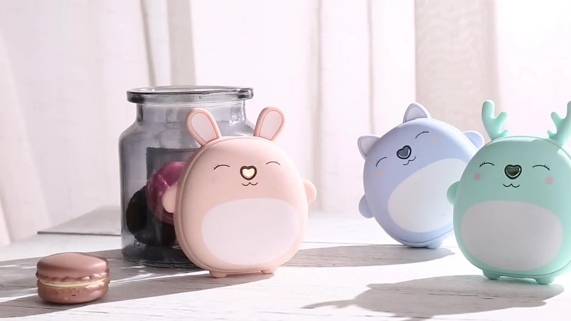 
Cute Mini Environment Protective Portable Hand Warmer Rechargeable 