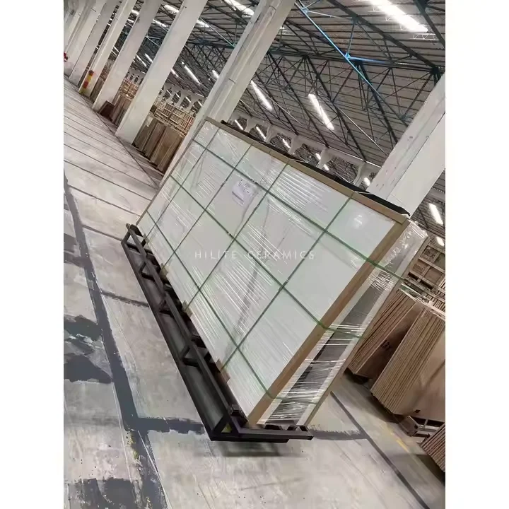 HILITE Foshan Sintered Stone Big Slab Wall Tiles Large Size Ceramics Book Match Marble Polished Glazed Porcelain Wall Tile