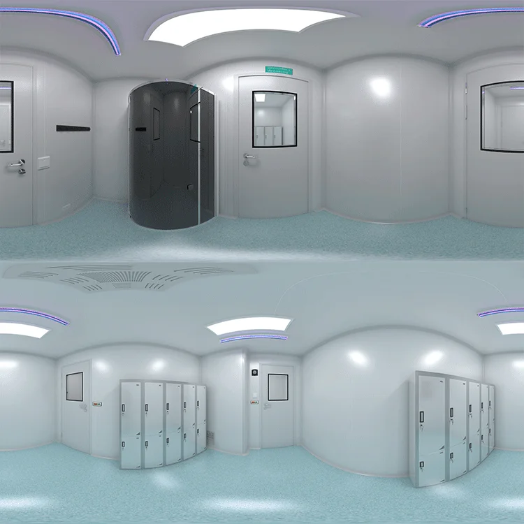 Medical Operation Bms Control Fully Automatic Hvac Cosmetic Cleanroom Epc Engineering Design And Installation For Cleanroom