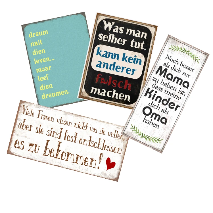 Wholesale germany fridge magnet custom different language frdige magnet