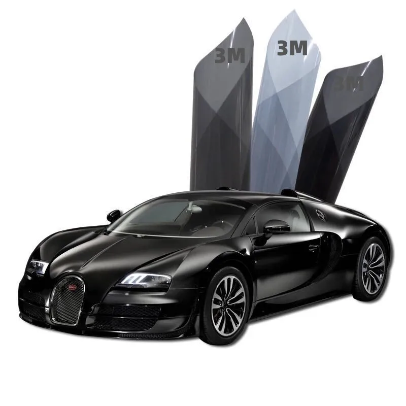 Высокоуровневая оконная пленка 10 лет гарантии УФ-99% CR20 Black Vlt 20% Irr 97% нано-керамическая 3 м Тонировочная