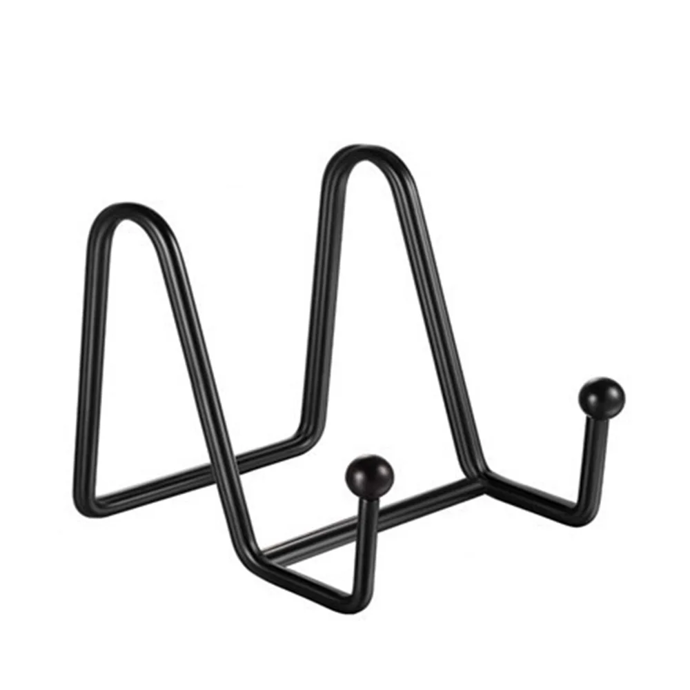 Hot Sale 6 Inch Dinner Plate Number Holder Pictures Photo Decorative Multipurpose Metal Display Stands For Party