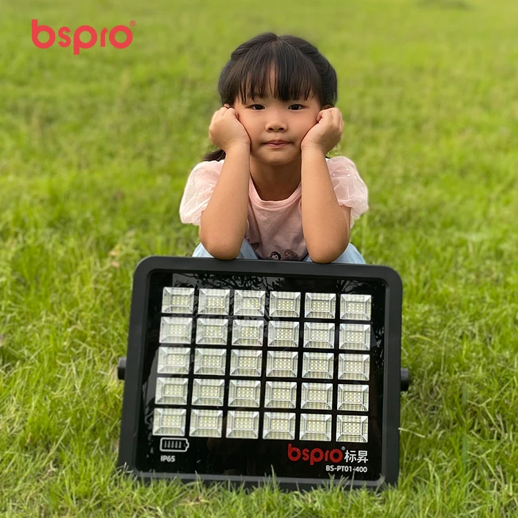 Bspro новый дизайн индикатор заряда датчики движения наружный водонепроницаемый 100 Вт 200 300 400 светодиодный солнечный