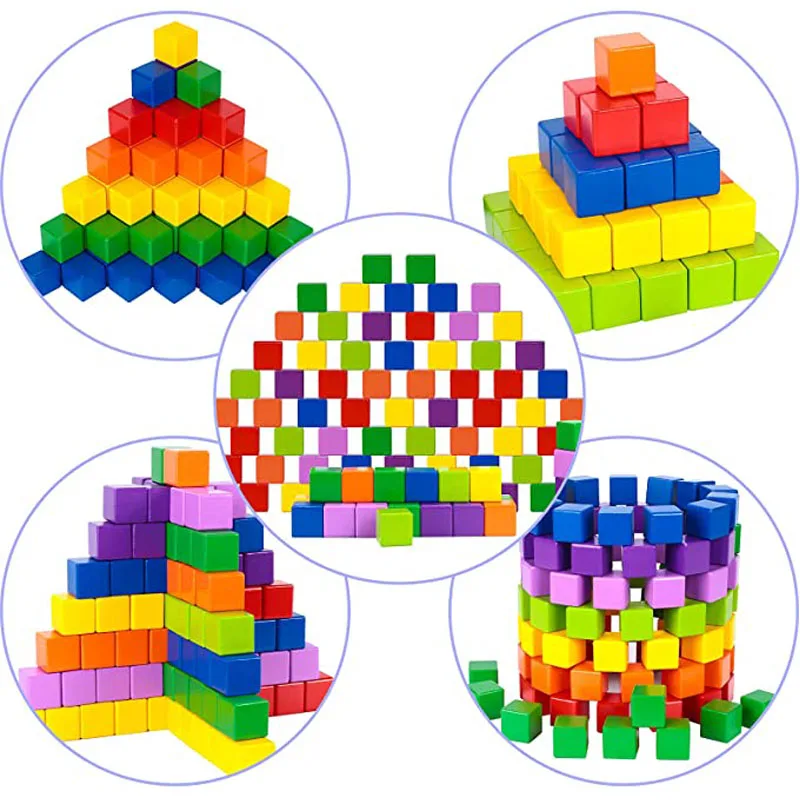Wholesale hot selling custom logo Stacking Game Blocks Set learn and play toys for Toddlers Boys Girls