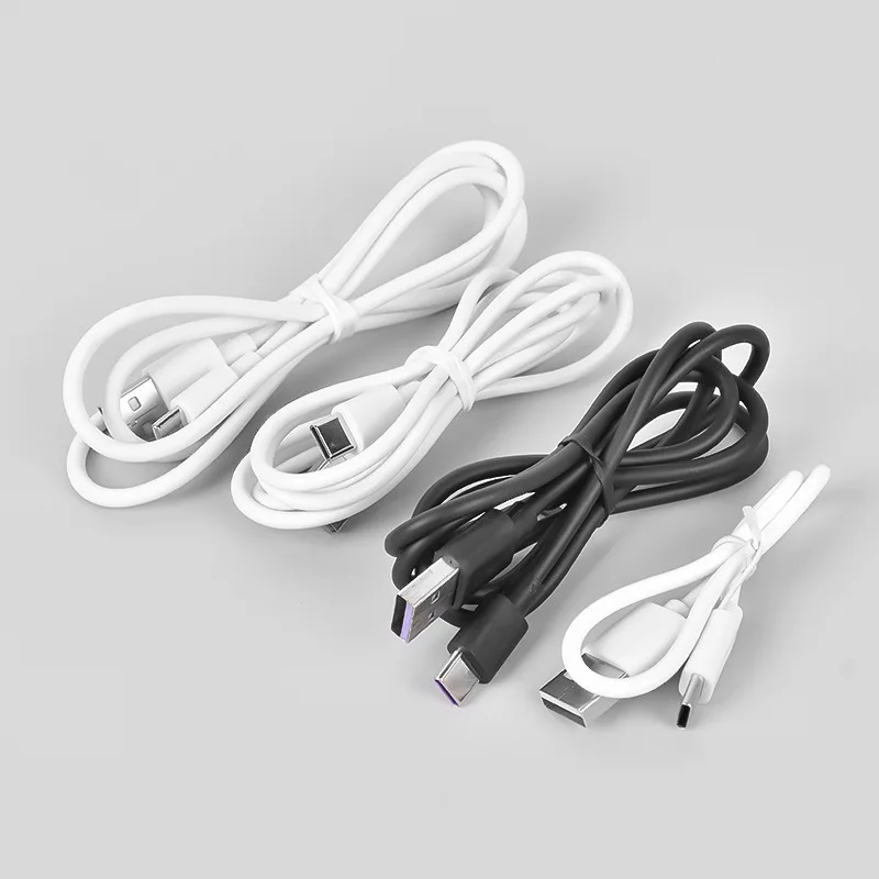 USB Type C Cable Mobile Phone Data Transfer Cable 2A 3A 5A 6A 5V 9V USB-C Fast Charging  Quick Charge Cable