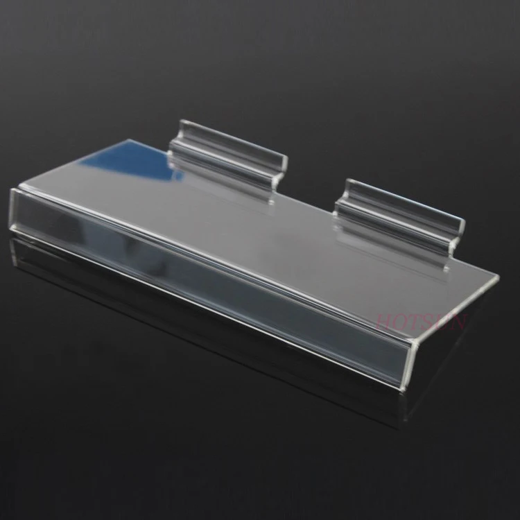 Slatwall Acrylic Shoe Display Shelf, Slat Wall Shoe Display Stand, Lucite Shoe Display Rack