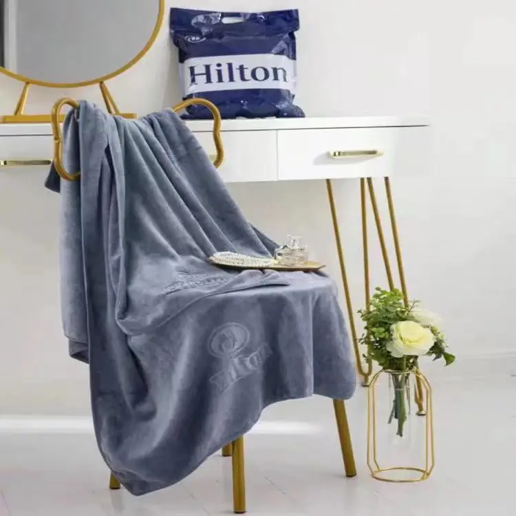 Хлопковое полотенце Hilton набор 5-звездочных гостиничных полотенец 100% хлопчатобумажные полотенца премиум-класса для ванной