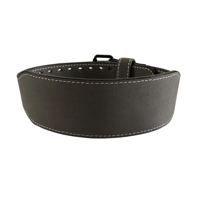 Оптовая продажа серые кожаные ремни для занятий фитнесом тяжелой атлетикой 10