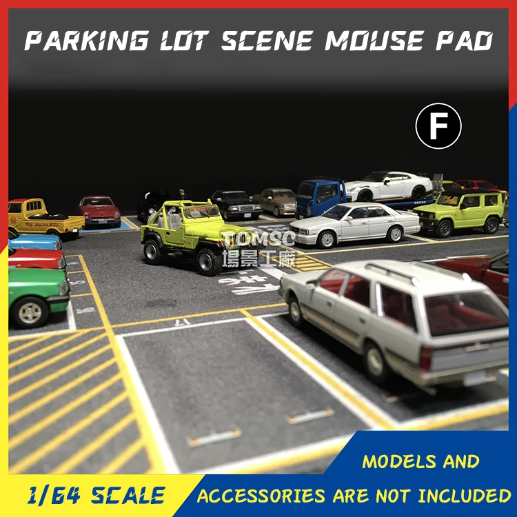 NEW 60*40CM DIY Car Parking Map Toys City Parking Lot Road Map Rug Scene Mouse Pad
