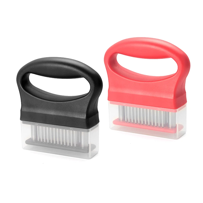 Kitchen Tools Cooking Stainless Steel Meat Tenderizer Hammer Pot Press Beef Pork Meat Tenderizer with  ABS Handle