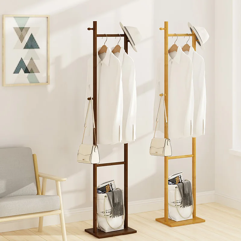 Modern Living room Entryway Hanger Floor Standing Coat Rack Hat Coat Tree Umbrella Stand Clothes Organizer Shelf