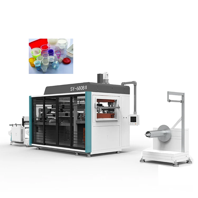 Biodegradable Disposable Tea Plastic Cup Making Machine Price