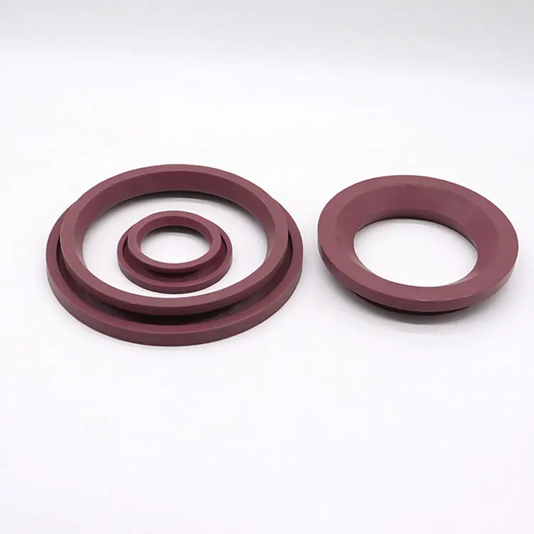 Oil resistant silicone dome valve seal ring High temperature resistance steel plant oil seal