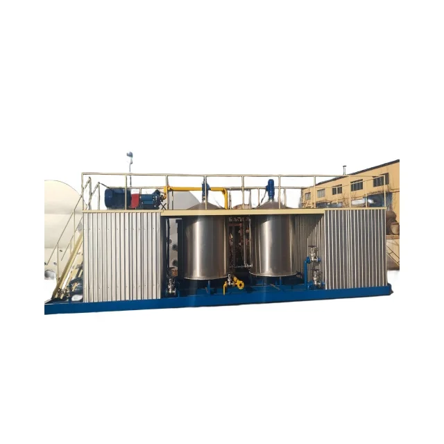 Self-Heating Construction Machinery Modified Asphalt Emulsification Production Equipment Unit for Road Maintenance