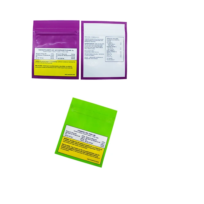 Superior Quality Child Proof Pouches and Excellent Seal Child Resistant Zipper with Consistent Quality Child Resistant Bags