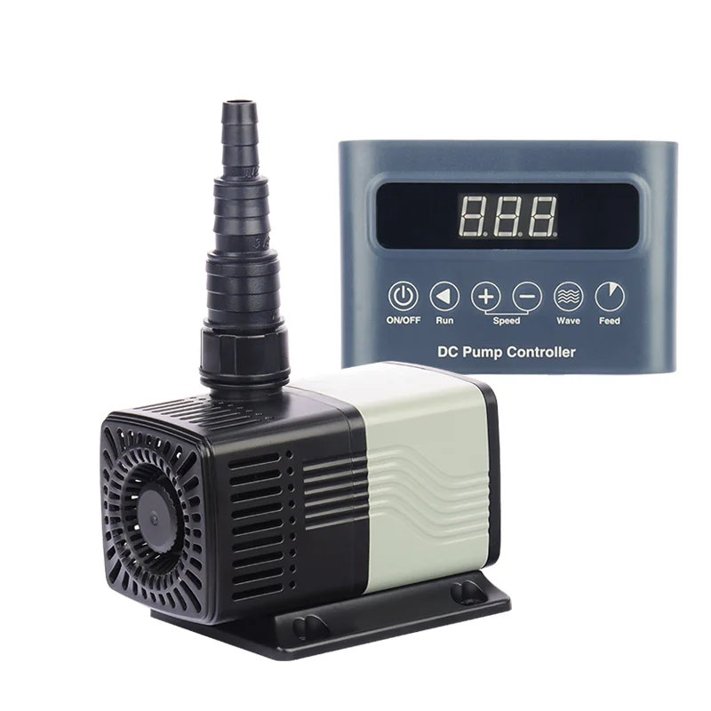 Factory wholesaler price Variable Frequency Submersible Water Pump Fish Tank Submersible Pump For Aquarium pond pump DC24V