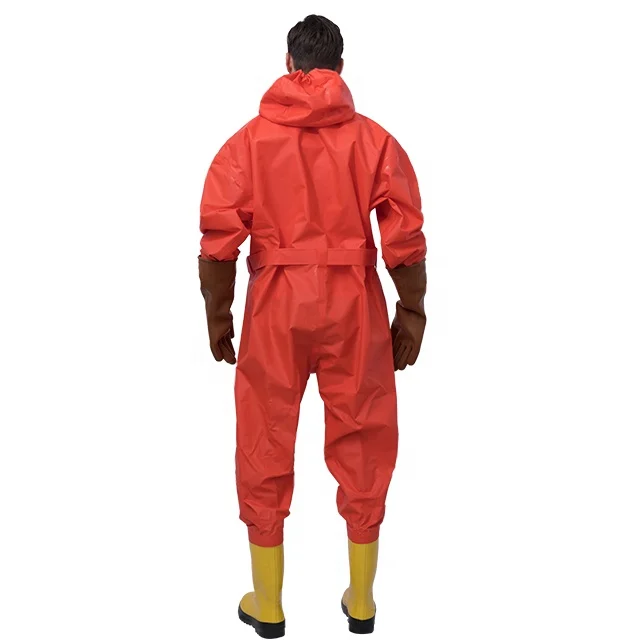 Semi-enclosed light  type chemical suit clothing