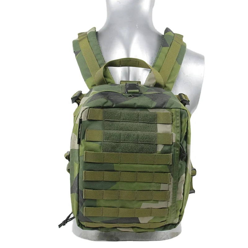 Chinese wholesale 500D Nylon Molle bale Tactical bag outdoor package camouflage backpack