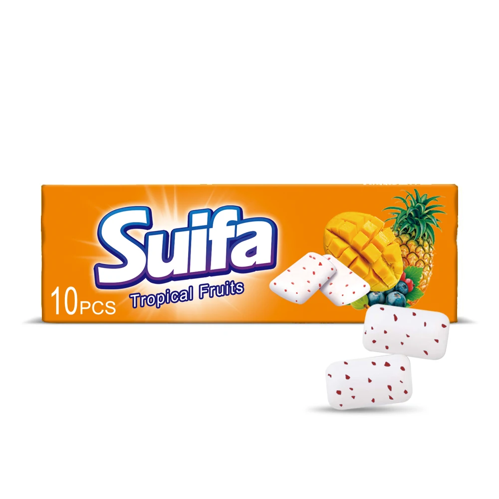 Variety pack spearmint peppermint fruity xylitol crispy sugar free chewing gum