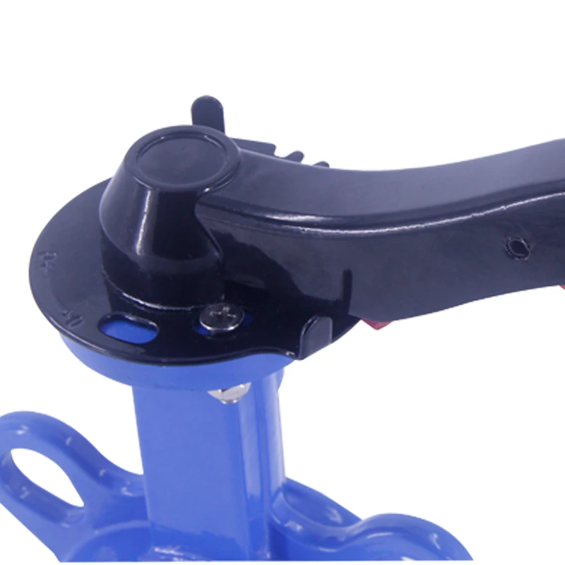 DN50 PN10/16/25 Ductile Iron Cast Iron Body Lugged handle manual Wafer End Type Butterfly Valve