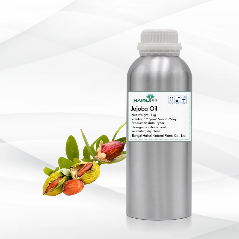 Factory wholesale bulk free sample cold pressed jojoba oil carrier oil private label pure natural organic jojoba oil for hair