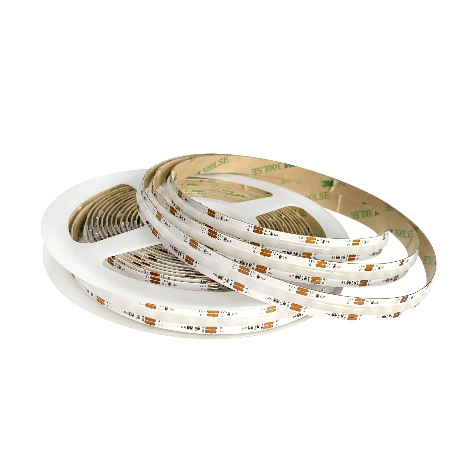 Factory Custom 10MM 15W 24V 420 840Led/M Red Green Blue RGB Strip Flexible Cob Strip Light