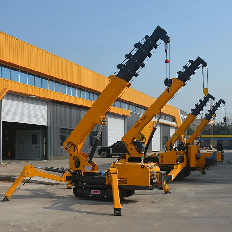 China  new condition remote control elevator electric mobile lift spider crane 3ton 5ton 8ton price