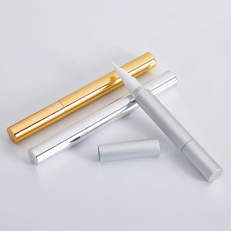 Custom Quality Empty Twist Cosmetic Cuticle Oil Pen Container With Metal Shell Cosmetic Tube