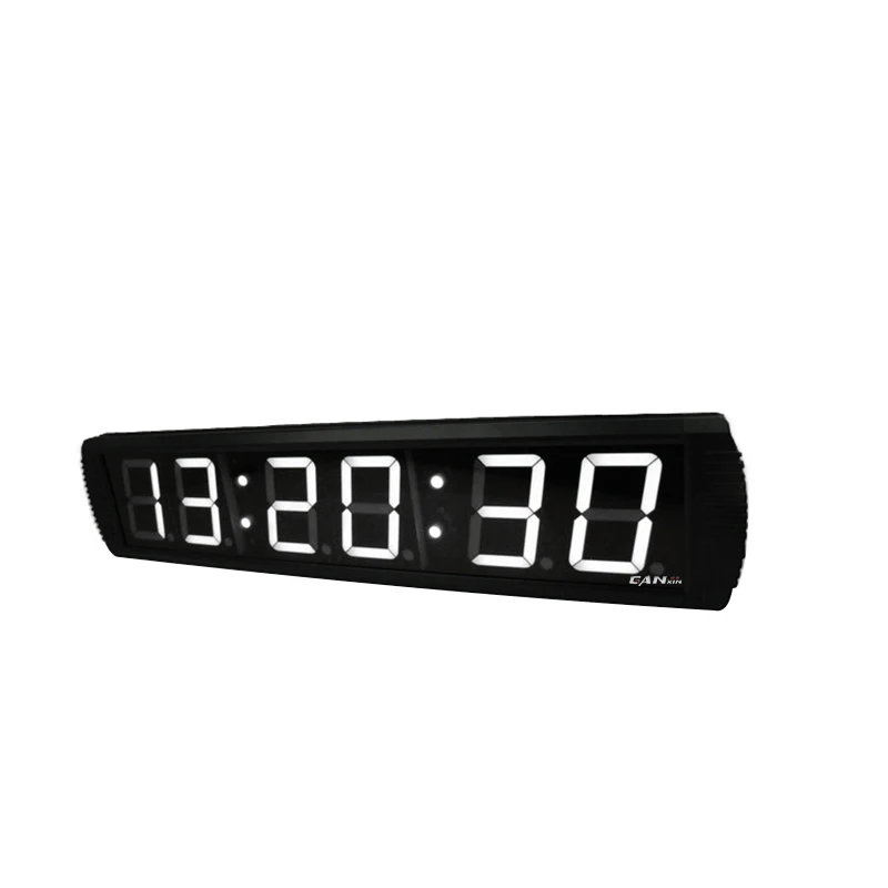  Ganxin 4 дюйма 6 цифр Amazon Горячая Распродажа большие цифровые настенные часы с