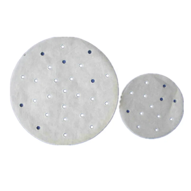 Eco-friendly steamed paper bun bread pad household steamed dumplings paper coated greaseproof baking paper