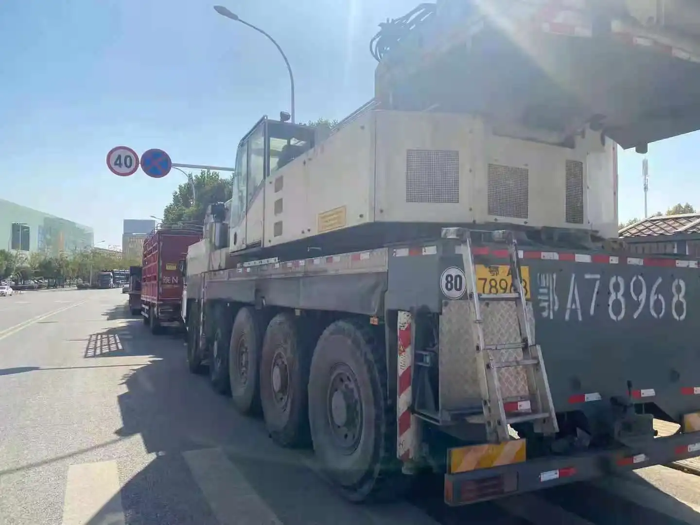  Б/у автокран Terex Demag 100 тонн