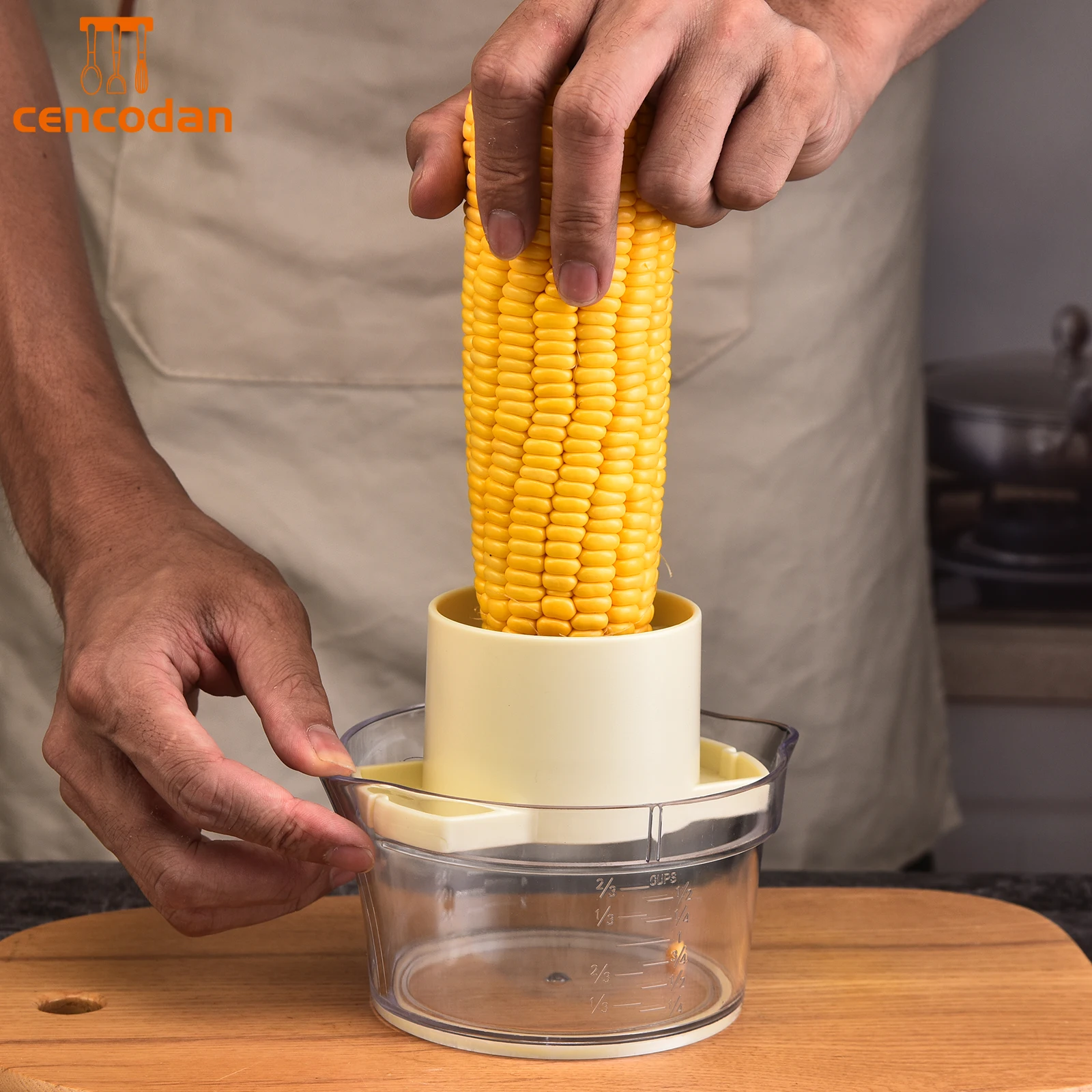 Multi-functional corn stripper stainless steel corn thresher household peeling corn gods kitchen tools garlic grinder