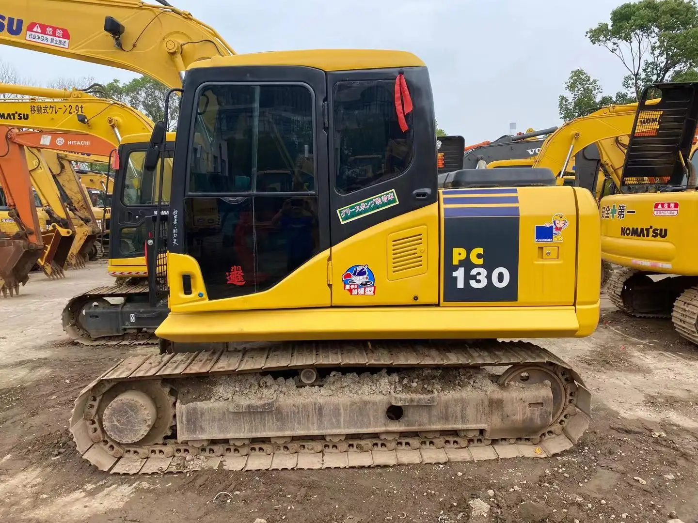 Komatsu PC130-7 13 ton Crawler excavator Used good condition excavator high quality excavator bulldozer backhoe type