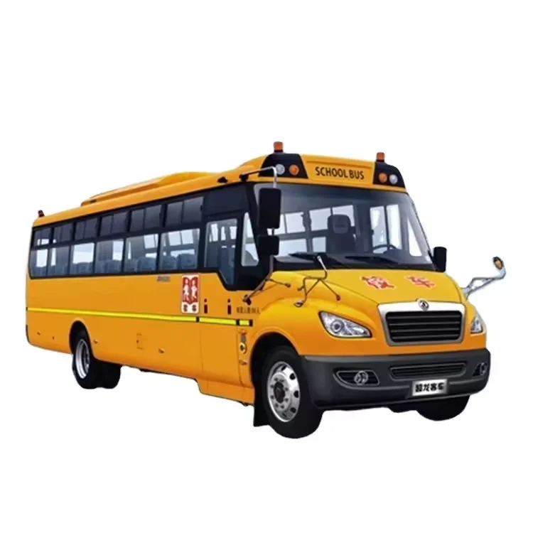 China Brand  School Bus 50 Seater Diesel Engine City Buses Safty School Bus For Sale