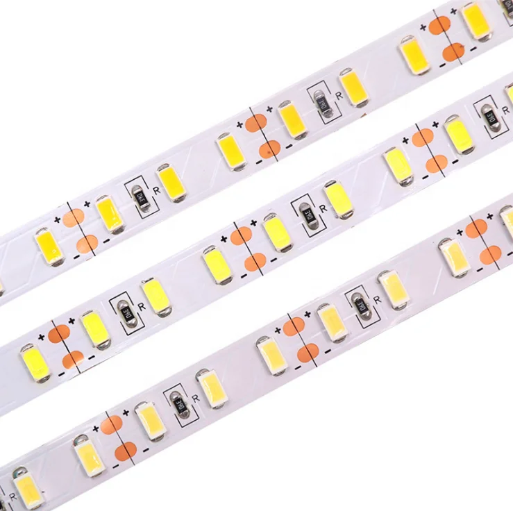 5 мм FPC тонкий гибкий SMD светодиодные полосы 3528/ 3014/ 2835 Светодиоды на метр DC 12 В/24 В м в рулоне/партия