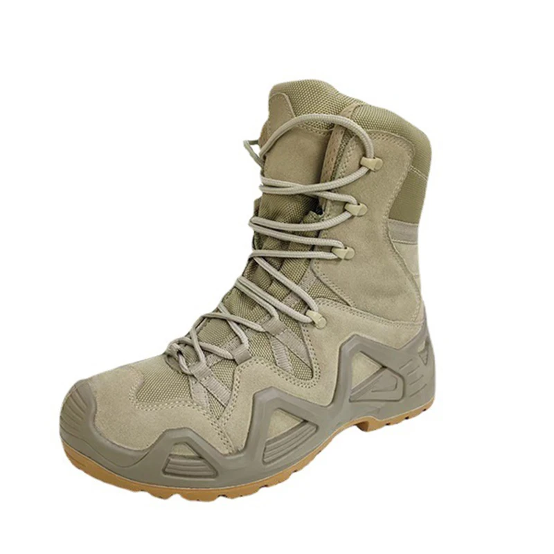 Shero Men Boots Askeri Bot Black Outdoor Trekking Hiking Climbing Safety Tactical Boots