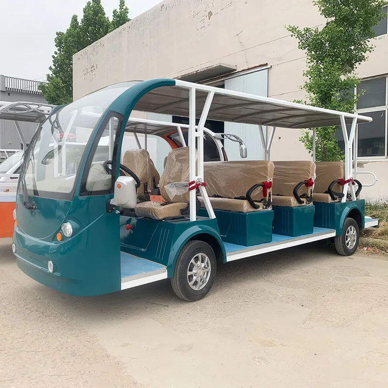 cheap price electric car sightseeing bus car shuttle bus mini school bus
