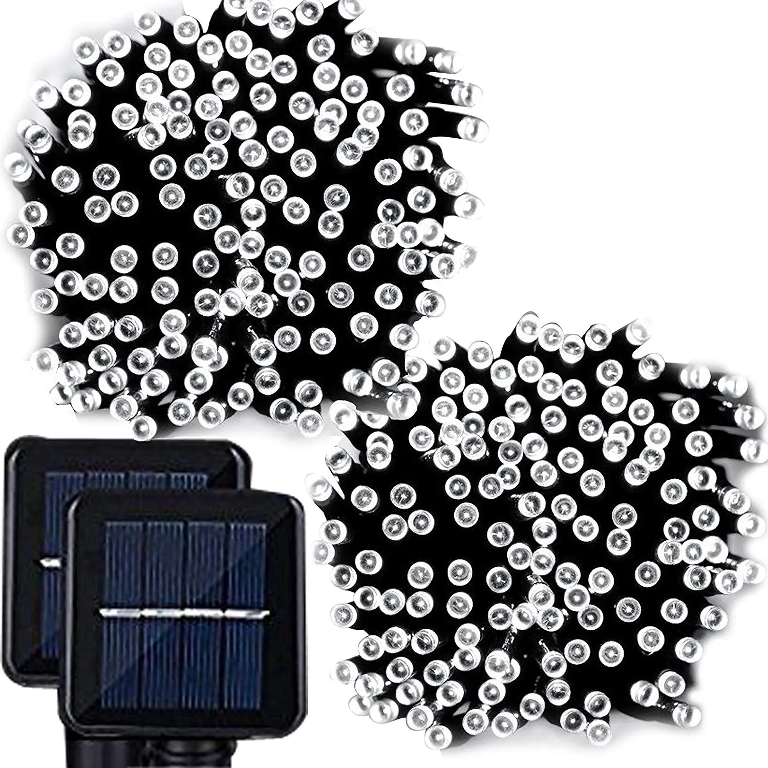 12M 100 Leds Solar powered flashing LED fairy string lighting decorative outdoor solar small led string light christmas