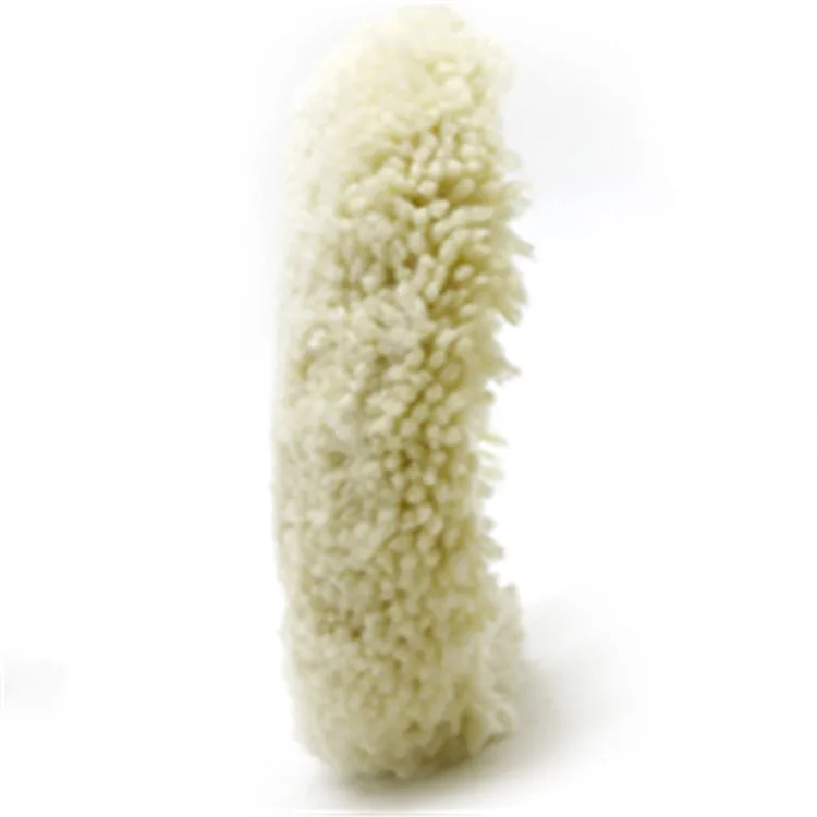 Шерстяная полировальная накладка, изогнутая задняя односторонняя шерстяная полировальная накладка