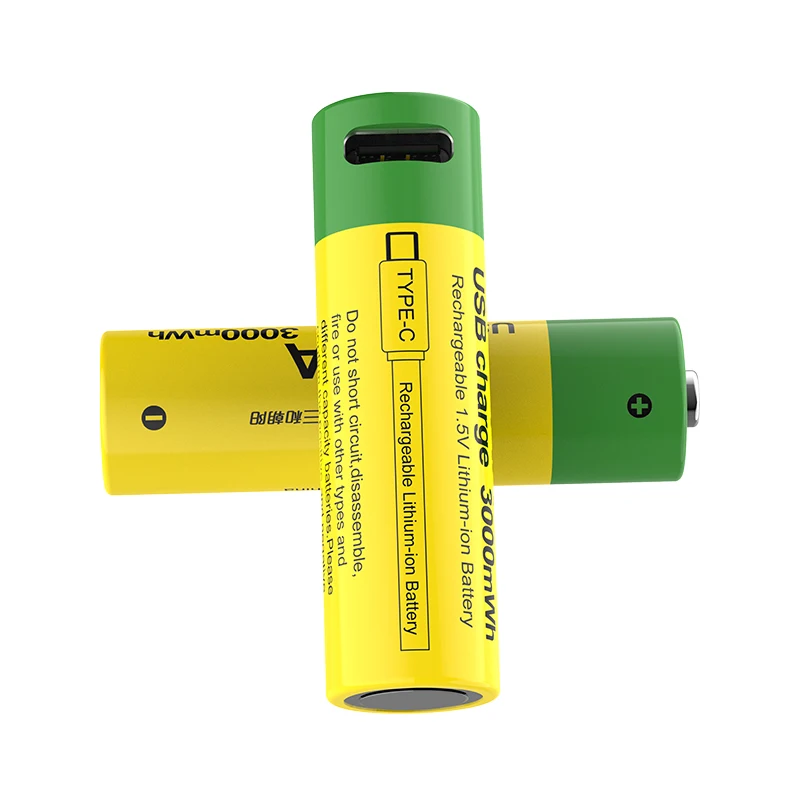 Cheap Price 2000mah Cell 1.5v Rechargeable Battery No Memory Effect Aa Battery