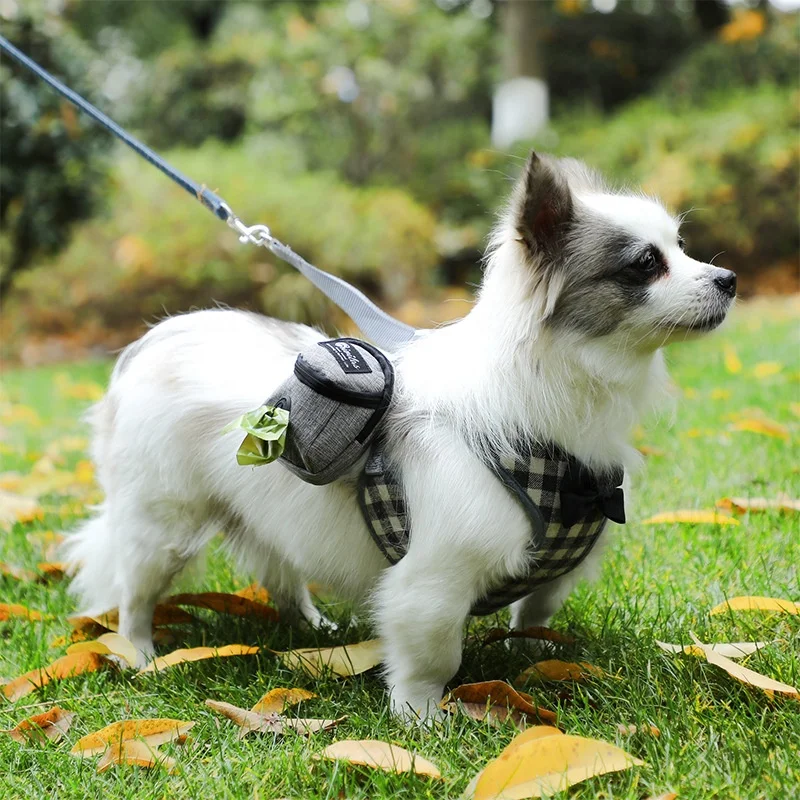 Juice Pet Outdoor Manufacturer Pet Poop Bag With Snack Storage Portable Dog Training Bag Travel Dog Treat Pouch
