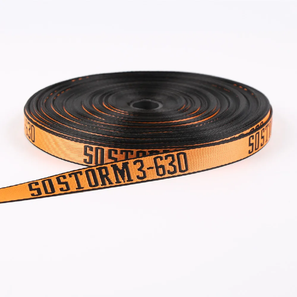 Polyester Ribbon Jacquard ribbon, bag shoulder strap lanyard computer color network ribbon