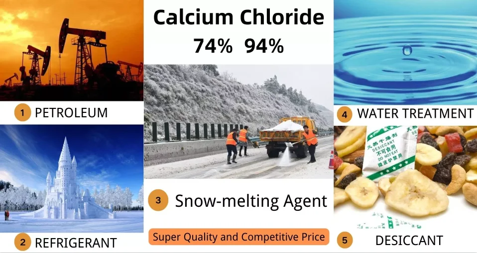 Производитель хлорида кальция оптом осушитель Cacl2