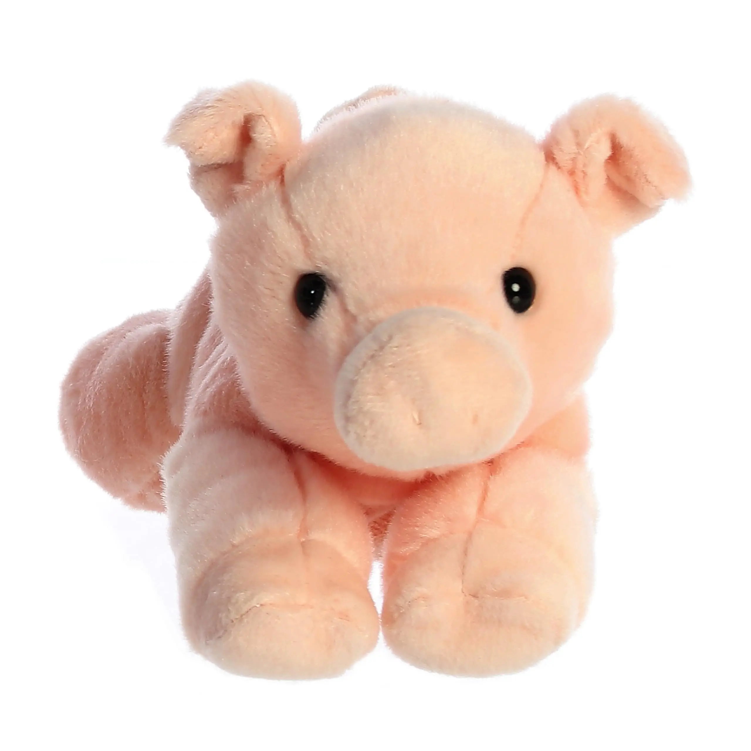 2024 Hot Sale Factory Sale Stuffed Animal 8 Inch Pink Pig Plush Toy Pillow Realistic Pig Cushion Toy For Kids