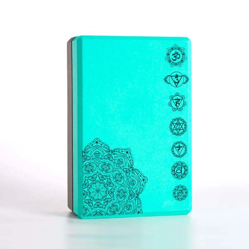 
EVA yoga block durable custom printed foam yoga brick eco recycled 